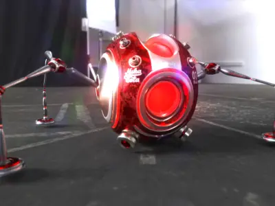 NUKA DROID 3D model