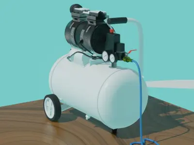 Air Compressor 3D model purchase