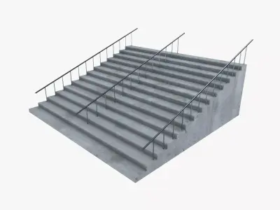 Staircase 3D model buy