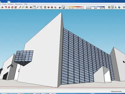 Sketchup Museum 115 Free 3D model