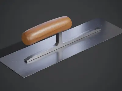 Plastering Trowel 3D model