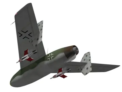 Junkers EF 128 3D model