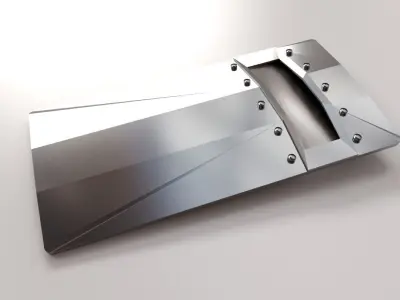 Ballistic Shield 3D model