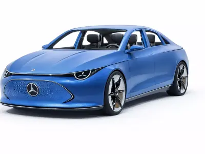 Mercedes CLA 2026 Sleek Compact Luxury Sedan 3D model