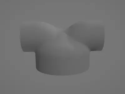 Triumph Tiger 650 Dual Airfilter 3D print model