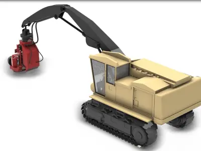 Heavy equipment - Vehicle 005 3D model