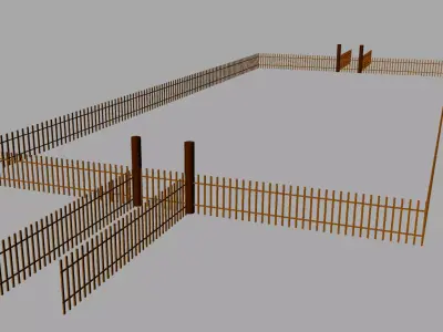Open goat  fenchs free 3d model  Free 3D model