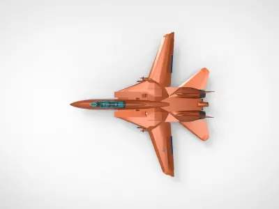 Jet XP-14F Skystriker 3D model