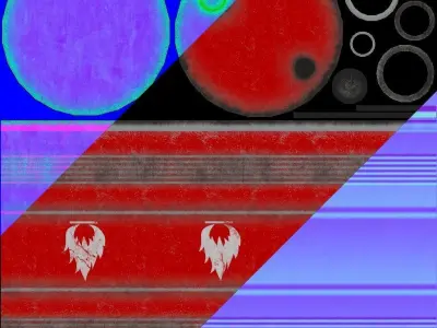 Low-poly PBR Metal Barrel Low-poly 3D model