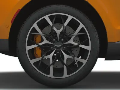 Aston Martin DBX North America 2021 wheel 3D model