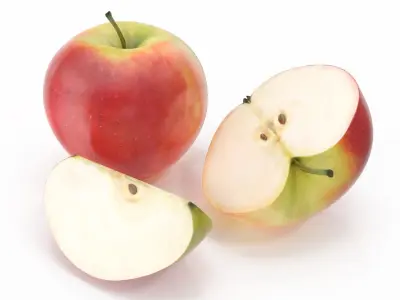 Apple 3D model purchase
