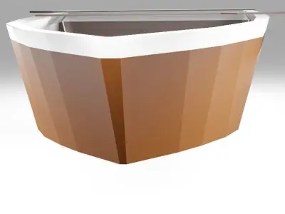 Row Boat Free low-poly 3D model