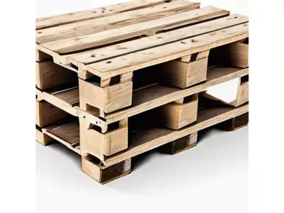Fantasy Wooden Cargo Pallet for 3D print 3D model