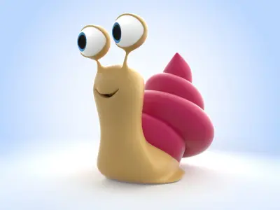 Sea Snail 3D model