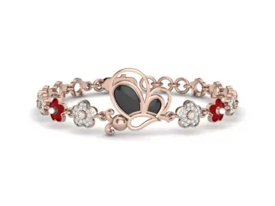 Stylish antique bracelet  3D print model buy