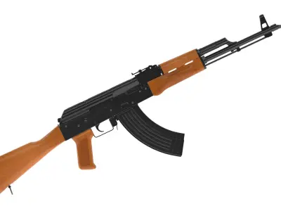 AKM Assault Rifle 3D model