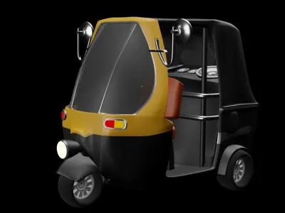 AUTO RICKSHAW 3D model buy