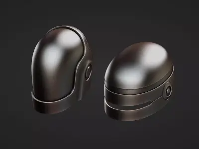 Robocop Duftpunk Helmets 3d model 3D model