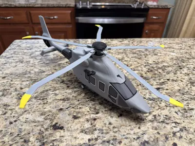 H160 Airbus 3D print model