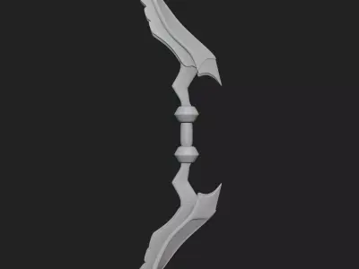 Bow Base Meshes 20 Free 3D model