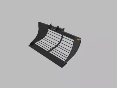 Engcon Riffle Bucket Low-poly 3D model