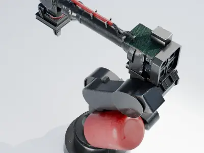 Industrial Mechanical Arm 3D model