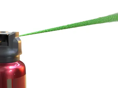 Pepperspray police 3D model