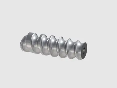 Screw Bottle Feeder Free 3D model