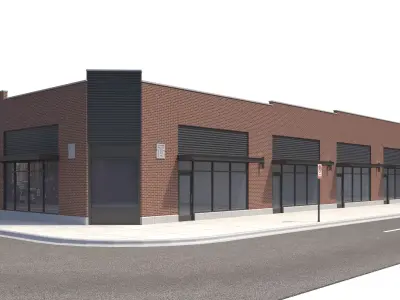 Retail-106 Retail Store 3D model