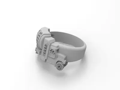anillo camion  3D print model