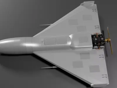 Drone Shahed 3D model