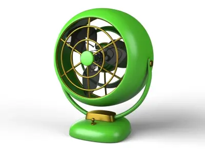  Table fan  3D model