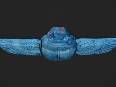 Egyptian scarab beetle Free 3D model