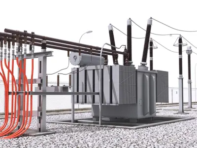 Substation 2 3D model