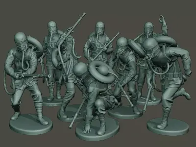 German soldiers ww1 G5 Pack 1