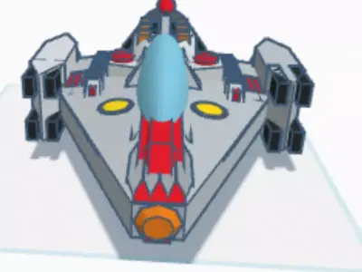 fight and fight BOMBER 3D model