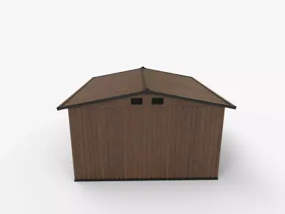 Falcon garden shed 3D model