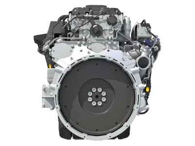 Diesel Engine 3D model get