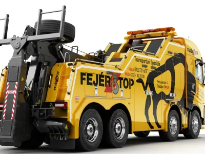 VOLVO FH Tow Truck 3D model purchase