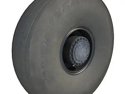 Detailed Goodyear Tire  3D model