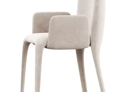 Modern dining chair 3D model purchase