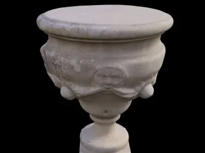 Decorative Outdoor Vase Free 3D model