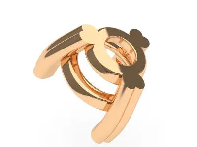 A package of solitaire ring heads engagement 3 prong printable 3D print model get