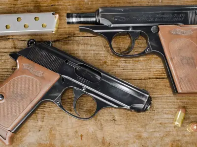 Walther PPK Low-poly 3D model