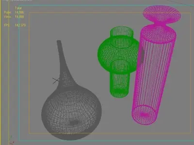 TOM DIXON BEAT VESSELS Free 3D model