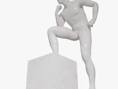  Male mannequin pose 4 PBR 
