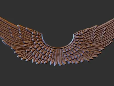 Wing  - art 3D print model