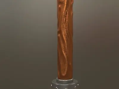 Brutal Nordic Axe 3D model