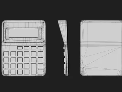 calculator Low-poly 3D model buy