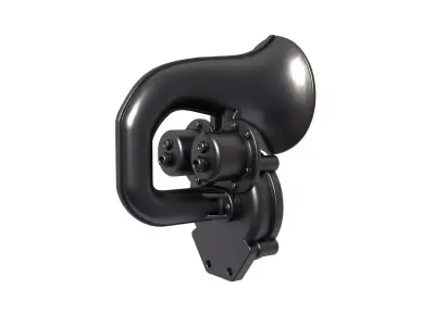Foghorn - car horn - Train Horn - Air Horn 3D print model